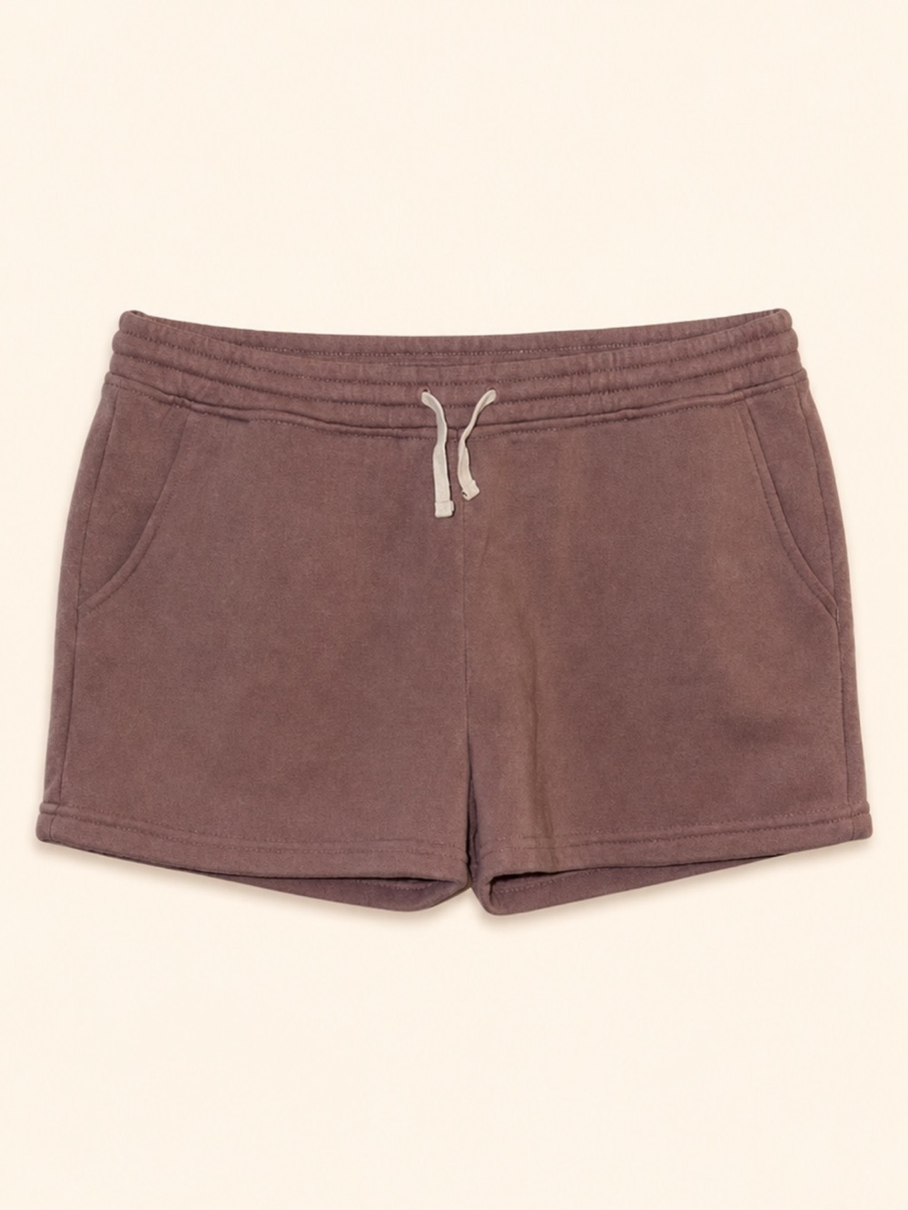 ✨ Brooklyn Cloth Dusty Pink Fleece Lounge Shorts Size Large ✨